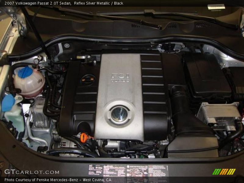 Reflex Silver Metallic / Black 2007 Volkswagen Passat 2.0T Sedan