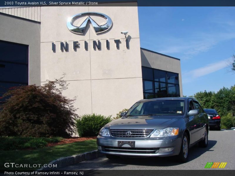 Silver Spruce Metallic / Stone 2003 Toyota Avalon XLS