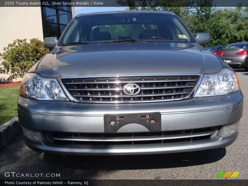 Silver Spruce Metallic / Stone 2003 Toyota Avalon XLS