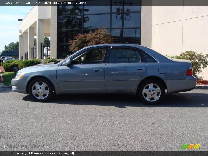 Silver Spruce Metallic / Stone 2003 Toyota Avalon XLS