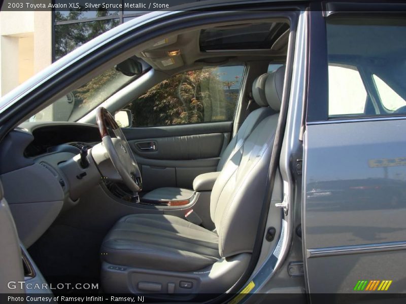 Silver Spruce Metallic / Stone 2003 Toyota Avalon XLS
