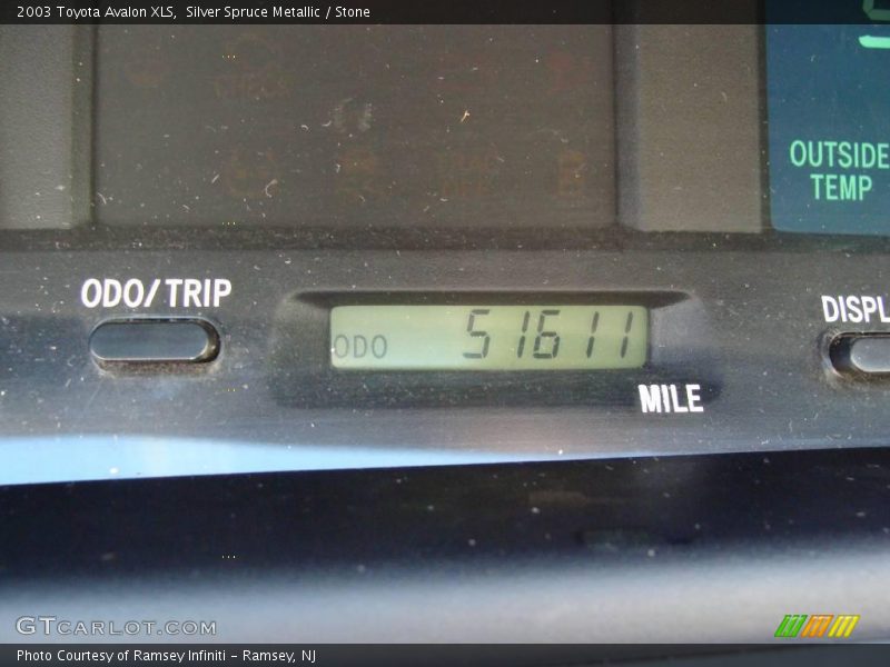 Silver Spruce Metallic / Stone 2003 Toyota Avalon XLS