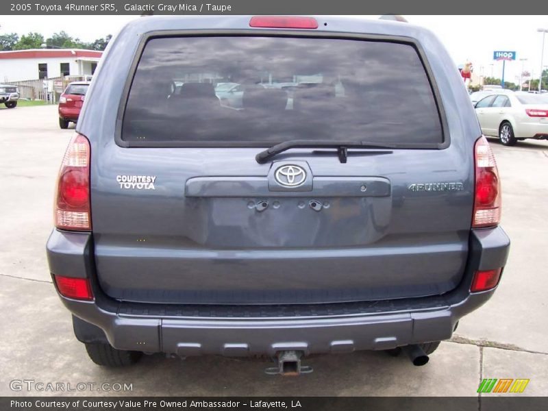 Galactic Gray Mica / Taupe 2005 Toyota 4Runner SR5
