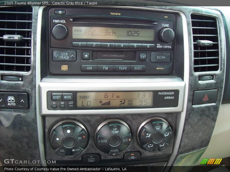 Galactic Gray Mica / Taupe 2005 Toyota 4Runner SR5