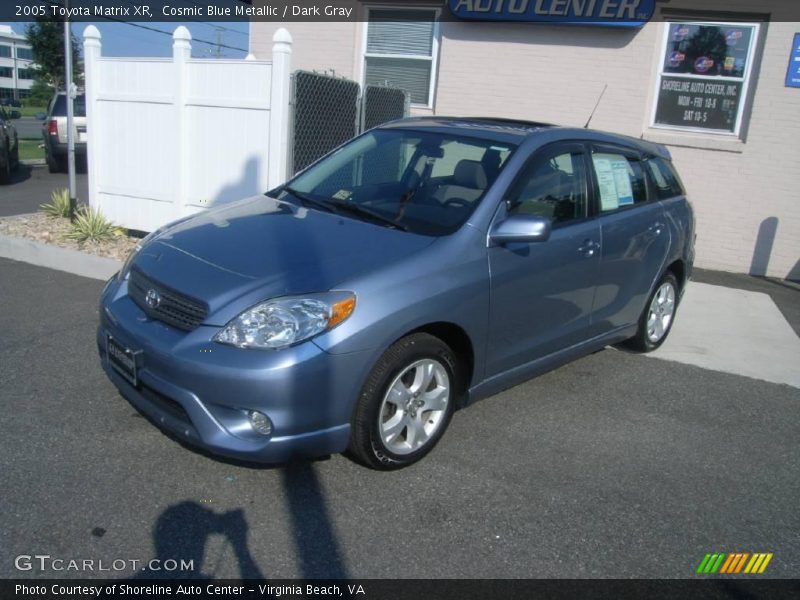 Cosmic Blue Metallic / Dark Gray 2005 Toyota Matrix XR
