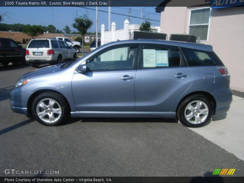 Cosmic Blue Metallic / Dark Gray 2005 Toyota Matrix XR