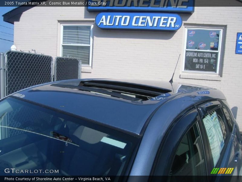 Cosmic Blue Metallic / Dark Gray 2005 Toyota Matrix XR