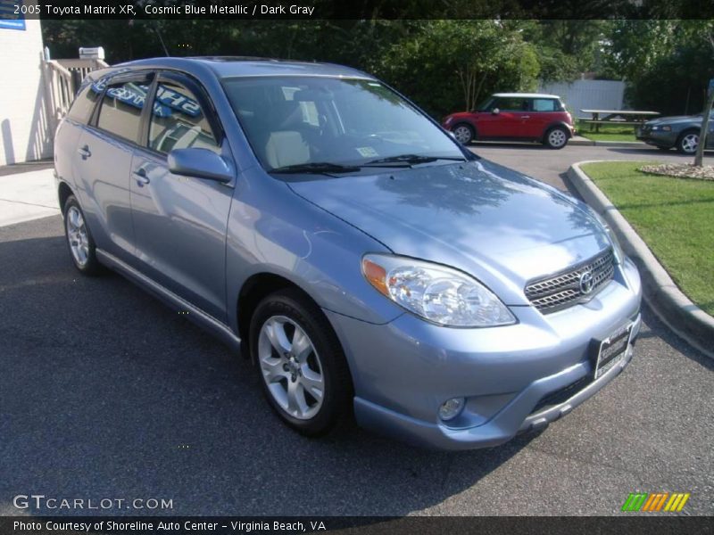 Cosmic Blue Metallic / Dark Gray 2005 Toyota Matrix XR