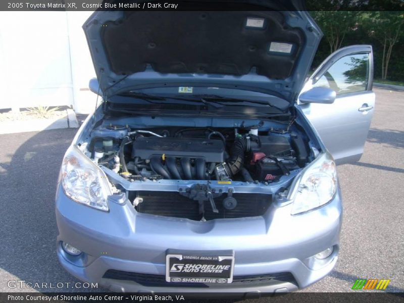 Cosmic Blue Metallic / Dark Gray 2005 Toyota Matrix XR