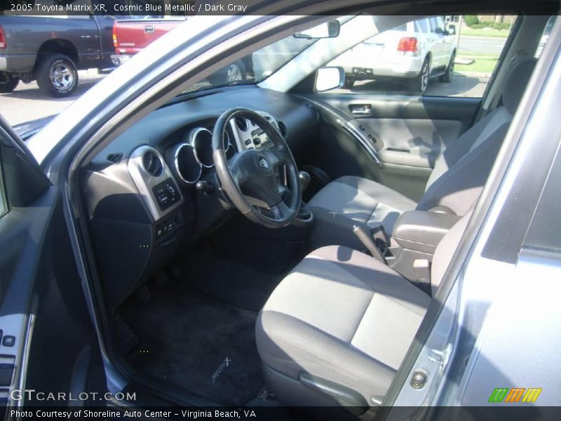 Cosmic Blue Metallic / Dark Gray 2005 Toyota Matrix XR