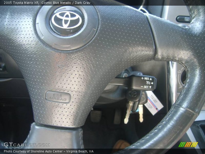 Cosmic Blue Metallic / Dark Gray 2005 Toyota Matrix XR
