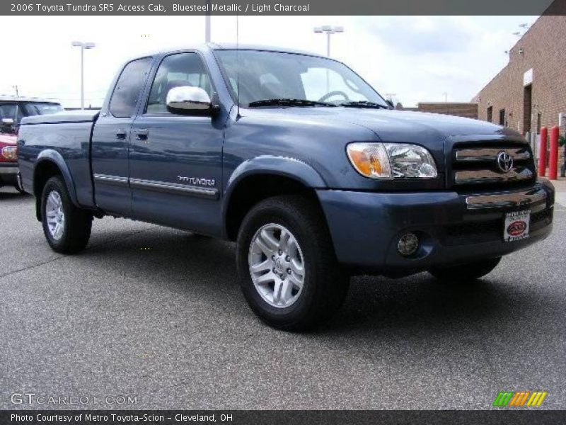 Bluesteel Metallic / Light Charcoal 2006 Toyota Tundra SR5 Access Cab