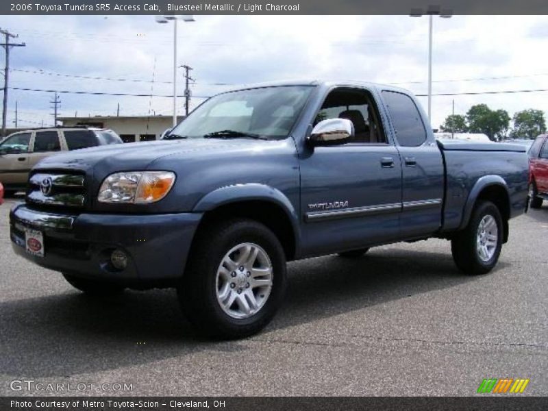 Bluesteel Metallic / Light Charcoal 2006 Toyota Tundra SR5 Access Cab