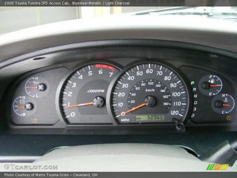 Bluesteel Metallic / Light Charcoal 2006 Toyota Tundra SR5 Access Cab