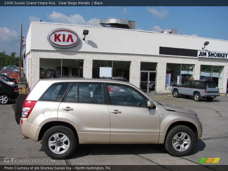 Clear Beige Metallic / Black 2006 Suzuki Grand Vitara 4x4