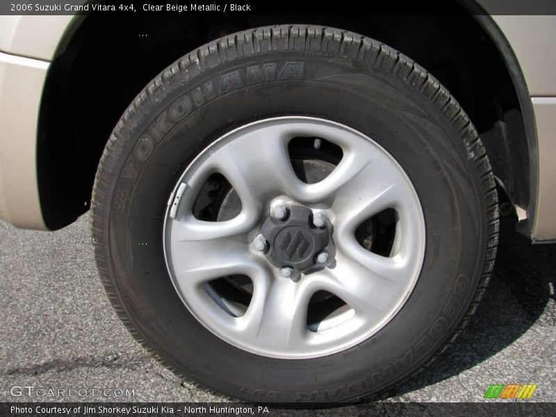 Clear Beige Metallic / Black 2006 Suzuki Grand Vitara 4x4