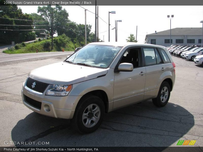 Clear Beige Metallic / Black 2006 Suzuki Grand Vitara 4x4
