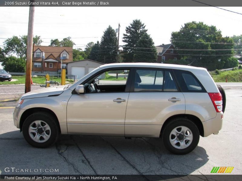 Clear Beige Metallic / Black 2006 Suzuki Grand Vitara 4x4