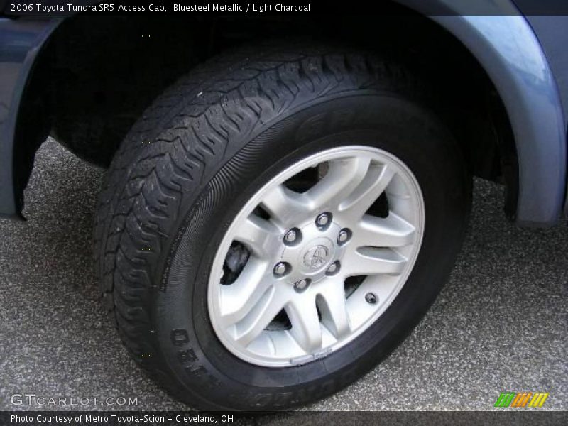 Bluesteel Metallic / Light Charcoal 2006 Toyota Tundra SR5 Access Cab