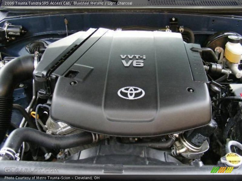 Bluesteel Metallic / Light Charcoal 2006 Toyota Tundra SR5 Access Cab