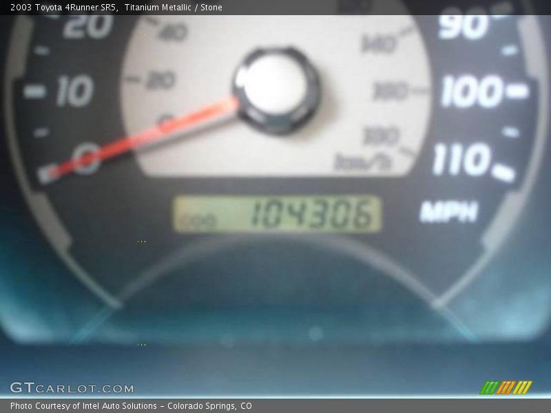 Titanium Metallic / Stone 2003 Toyota 4Runner SR5