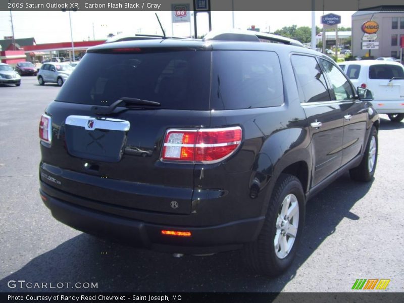 Carbon Flash Black / Gray 2009 Saturn Outlook XR