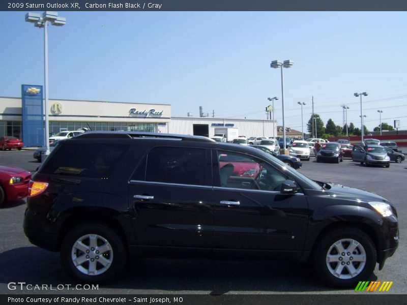Carbon Flash Black / Gray 2009 Saturn Outlook XR