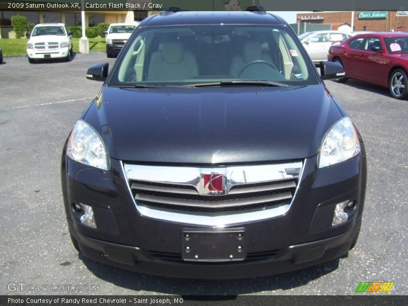 Carbon Flash Black / Gray 2009 Saturn Outlook XR