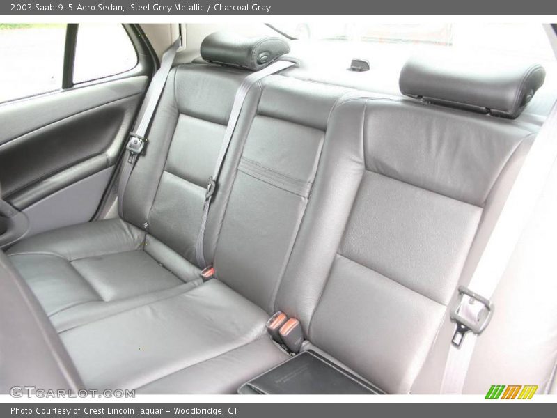 Steel Grey Metallic / Charcoal Gray 2003 Saab 9-5 Aero Sedan