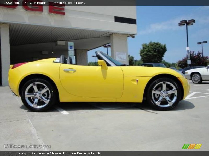 Mean Yellow / Ebony 2008 Pontiac Solstice Roadster