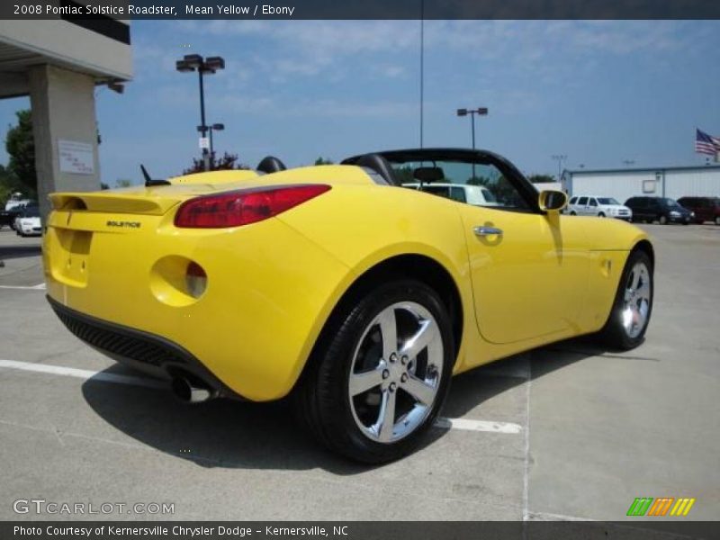 Mean Yellow / Ebony 2008 Pontiac Solstice Roadster