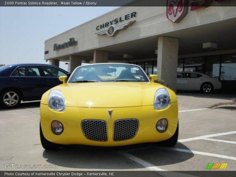 Mean Yellow / Ebony 2008 Pontiac Solstice Roadster