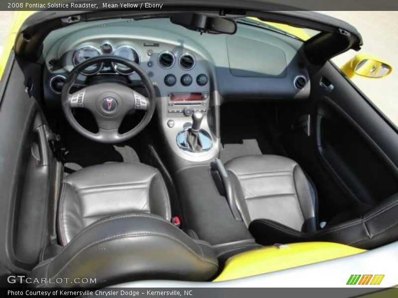 Mean Yellow / Ebony 2008 Pontiac Solstice Roadster