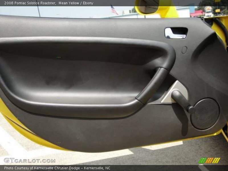 Mean Yellow / Ebony 2008 Pontiac Solstice Roadster