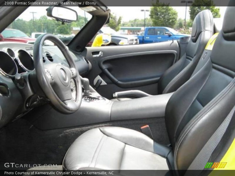 Mean Yellow / Ebony 2008 Pontiac Solstice Roadster
