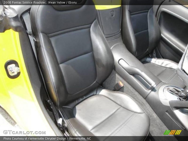 Mean Yellow / Ebony 2008 Pontiac Solstice Roadster