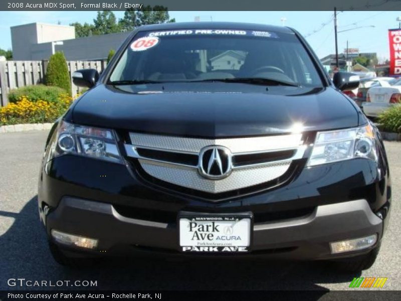 Formal Black / Ebony 2008 Acura MDX Sport