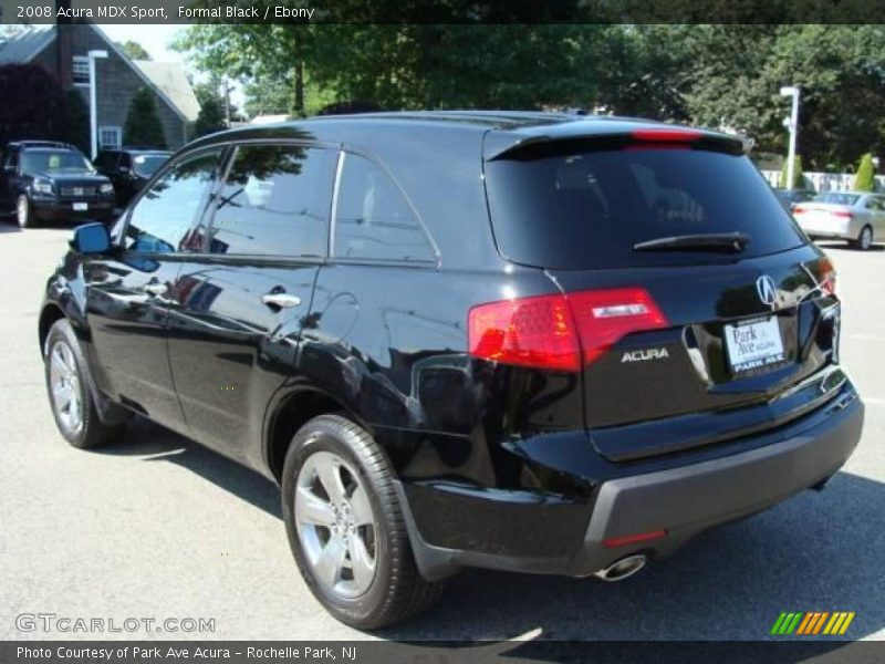 Formal Black / Ebony 2008 Acura MDX Sport