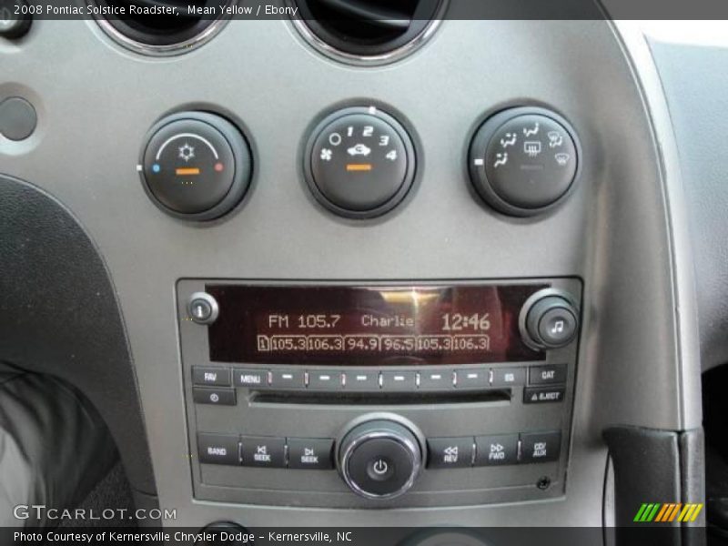 Mean Yellow / Ebony 2008 Pontiac Solstice Roadster