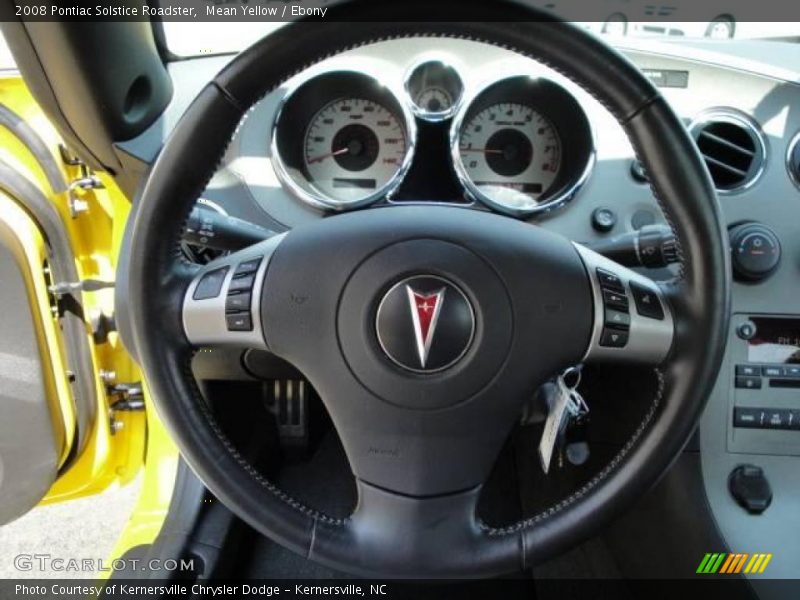 Mean Yellow / Ebony 2008 Pontiac Solstice Roadster