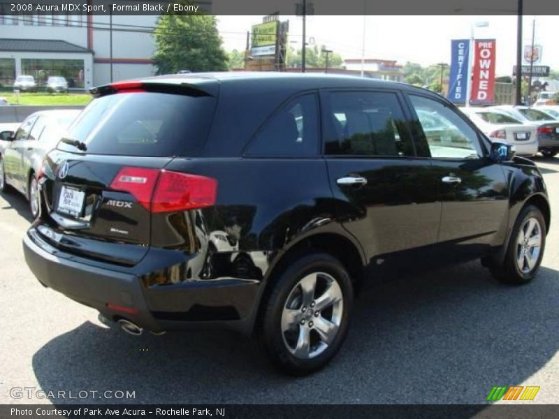 Formal Black / Ebony 2008 Acura MDX Sport