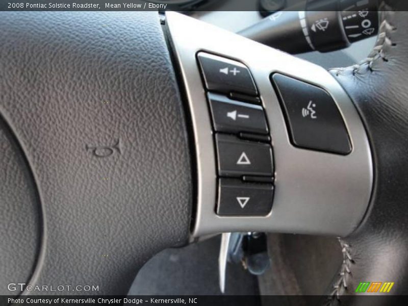 Mean Yellow / Ebony 2008 Pontiac Solstice Roadster
