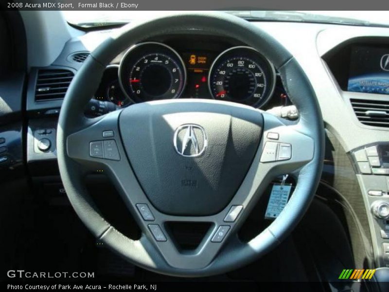 Formal Black / Ebony 2008 Acura MDX Sport