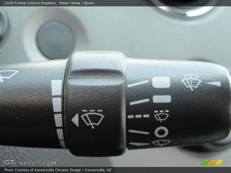 Mean Yellow / Ebony 2008 Pontiac Solstice Roadster