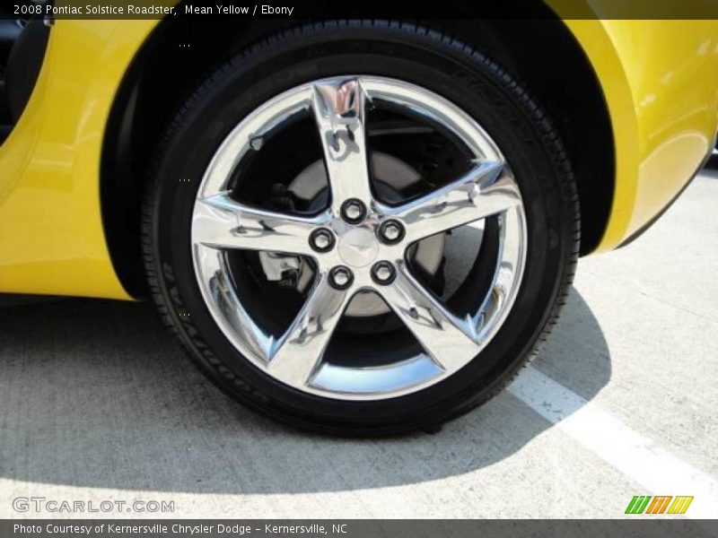 Mean Yellow / Ebony 2008 Pontiac Solstice Roadster