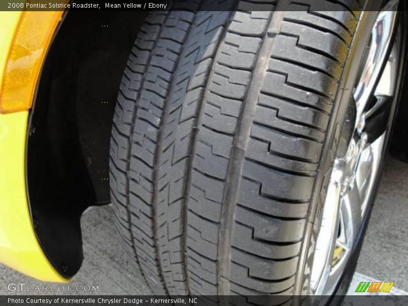 Mean Yellow / Ebony 2008 Pontiac Solstice Roadster