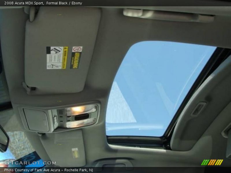 Formal Black / Ebony 2008 Acura MDX Sport