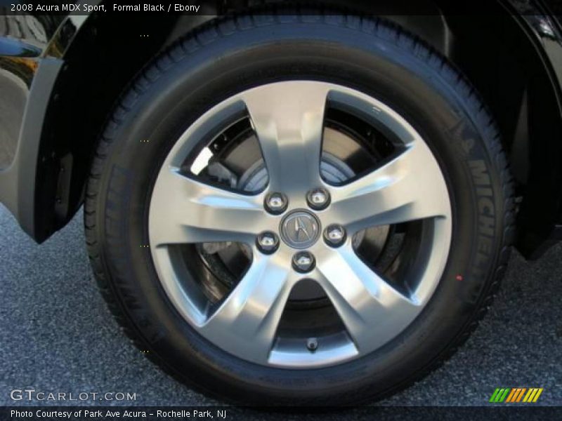 Formal Black / Ebony 2008 Acura MDX Sport