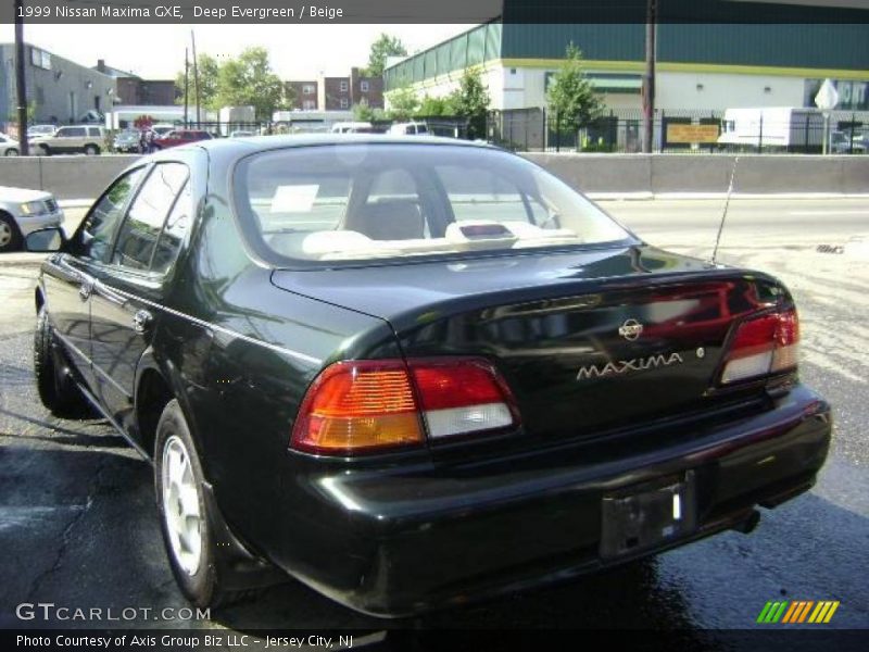 Deep Evergreen / Beige 1999 Nissan Maxima GXE