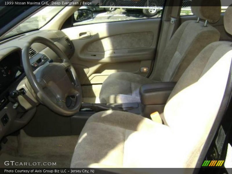Deep Evergreen / Beige 1999 Nissan Maxima GXE